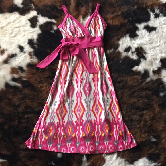 GEORGIOU STUDIO Dresses & Skirts - GEORGIOU STUDIO PRINTED DRESS SMALL